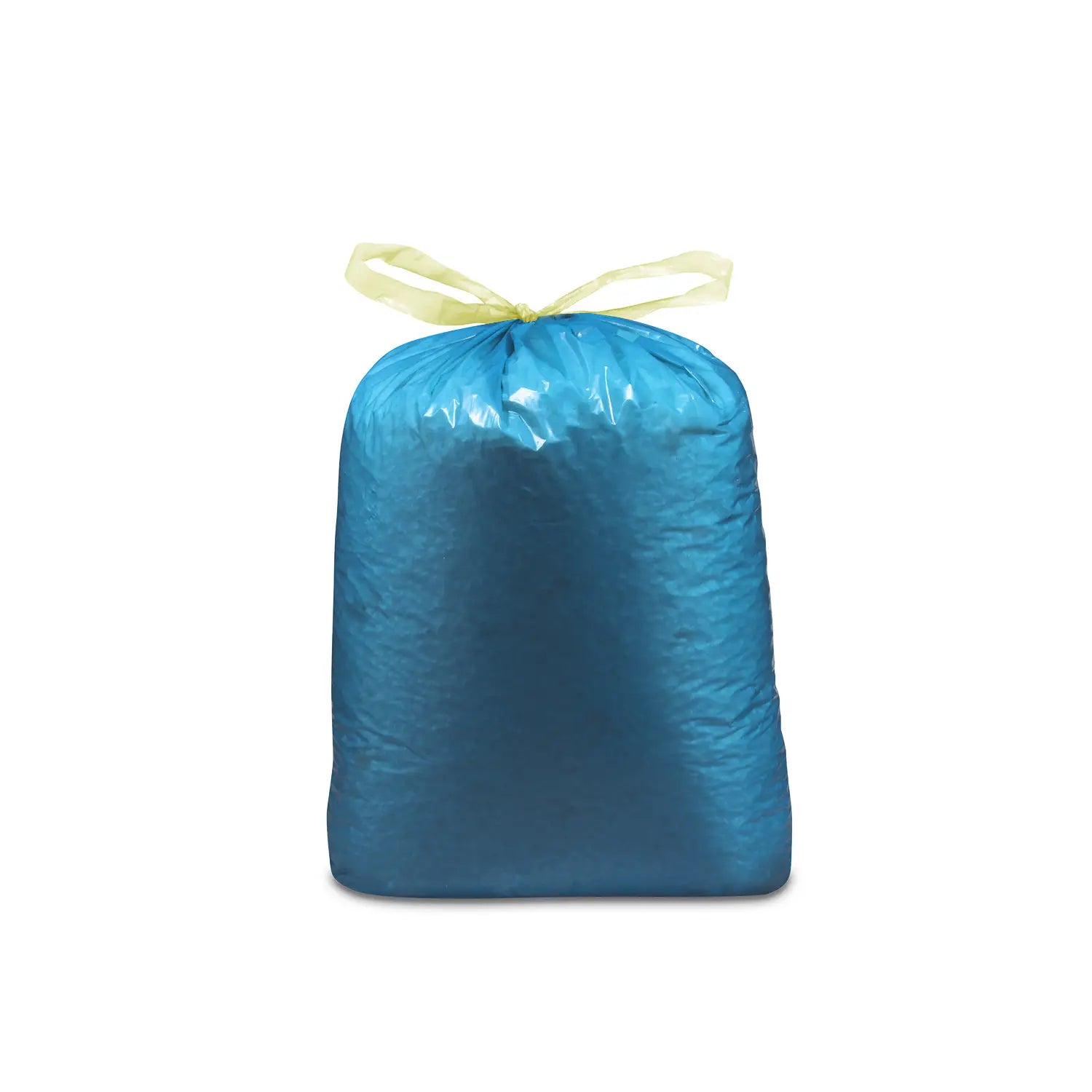 Mülleimerbeutel (LDPE) mit Zugband blau