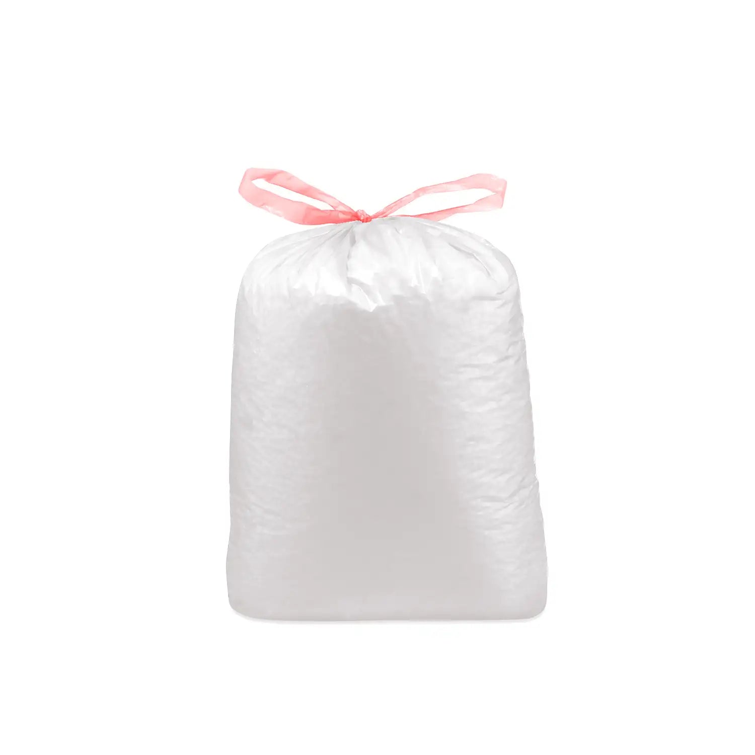 Müllsack (LDPE) ECONOMY mit Zugband weiß 70 x 100 cm 120L [10 St.]
