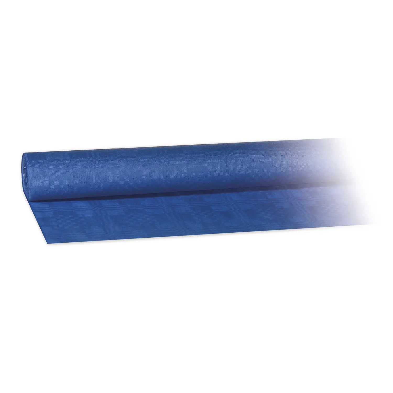 Damasttischtuch (PAP) gerollt dunkelblau 1,2 x 8 m [1 St.]