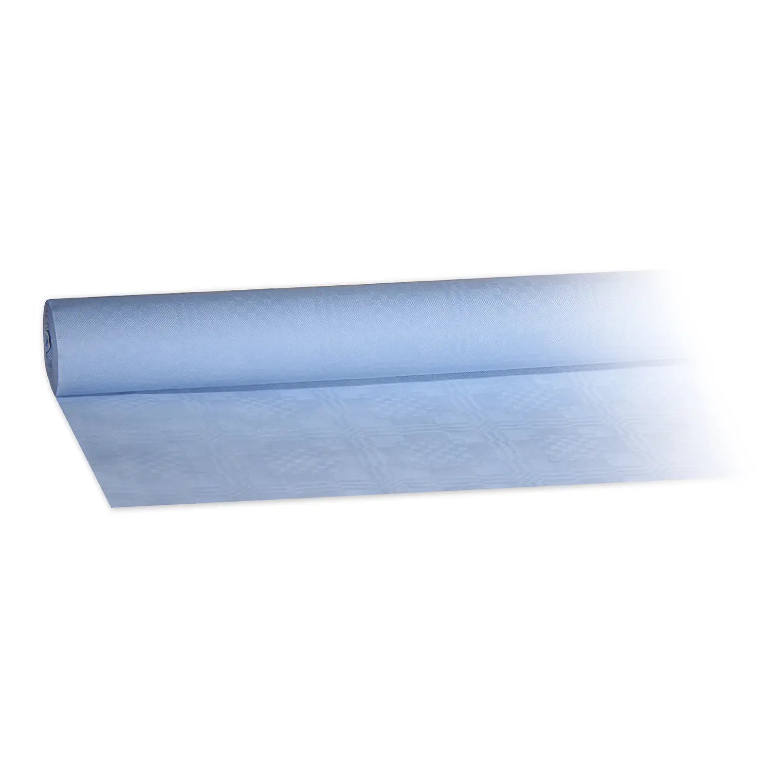 Damasttischtuch (PAP) gerollt hellblau 1,2 x 8 m [1 St.]