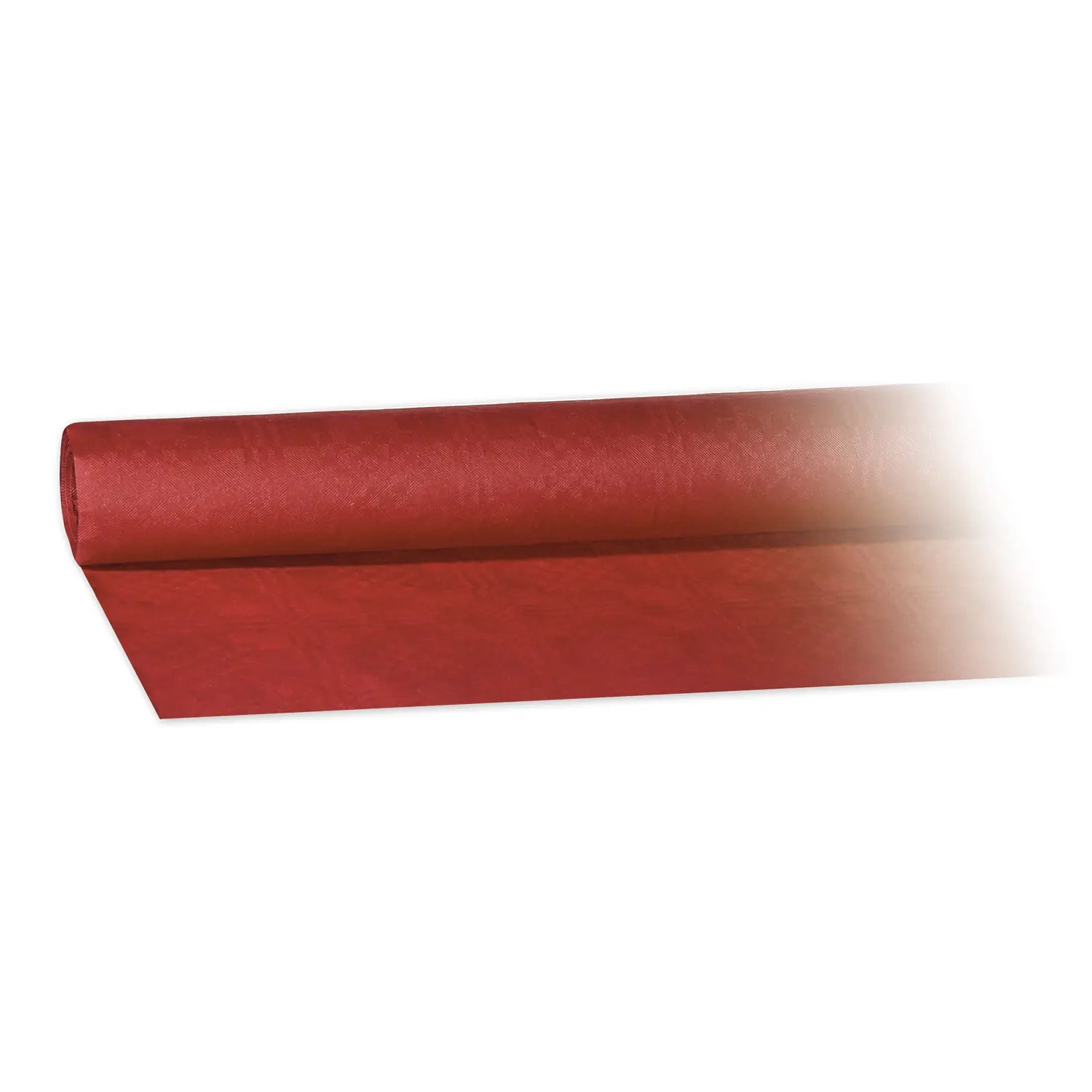 Damasttischtuch (PAP) gerollt bordeaux 1,2 x 8 m [1 St.]