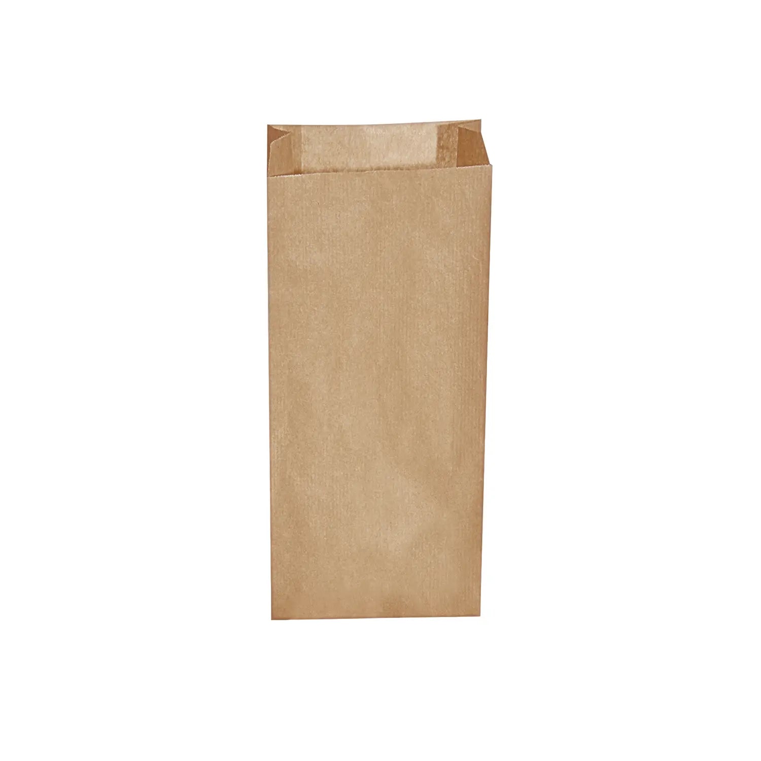 Papierfaltenbeutel braun kg