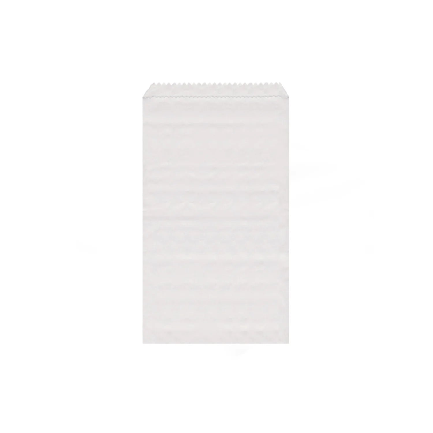 Papier Flachbeutel weiß