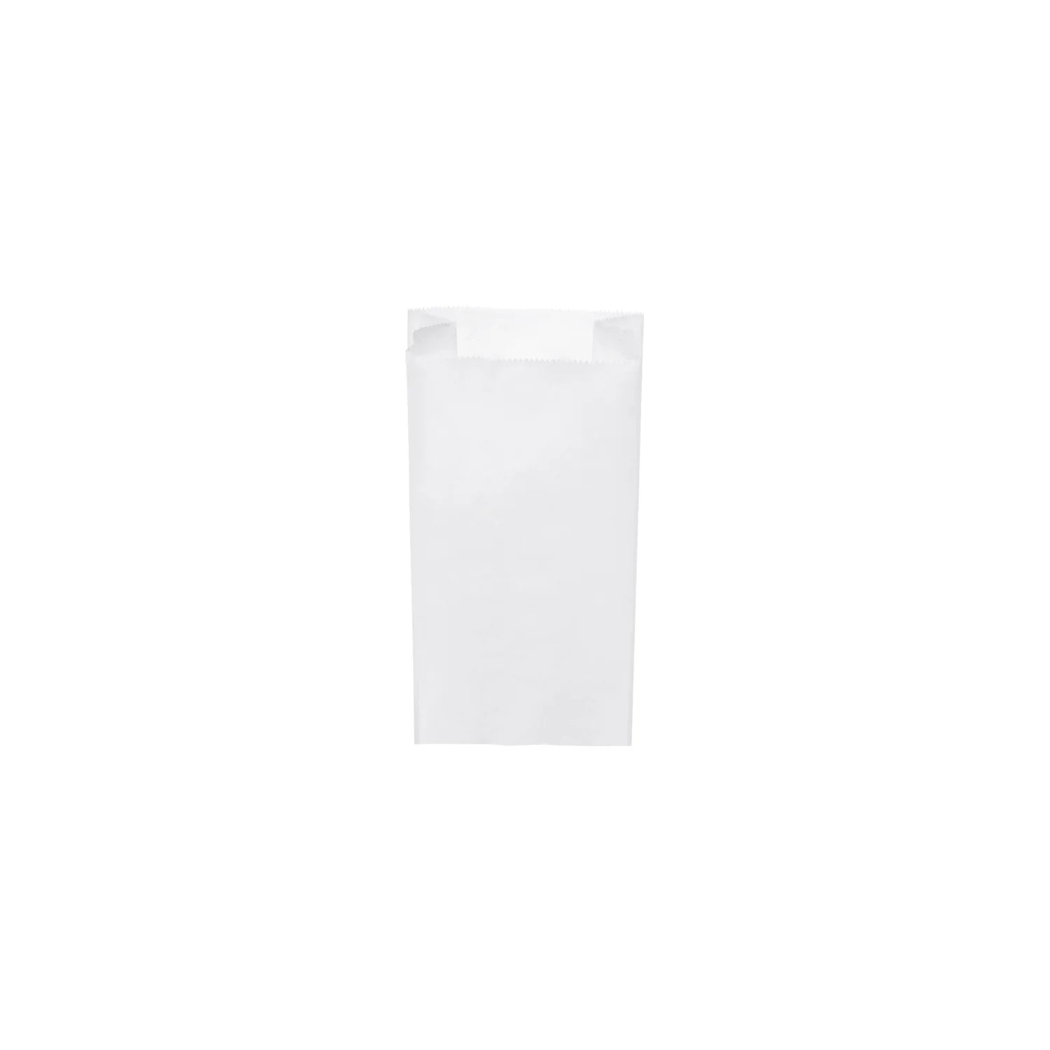 Papier Flachbeutel weiß 500g