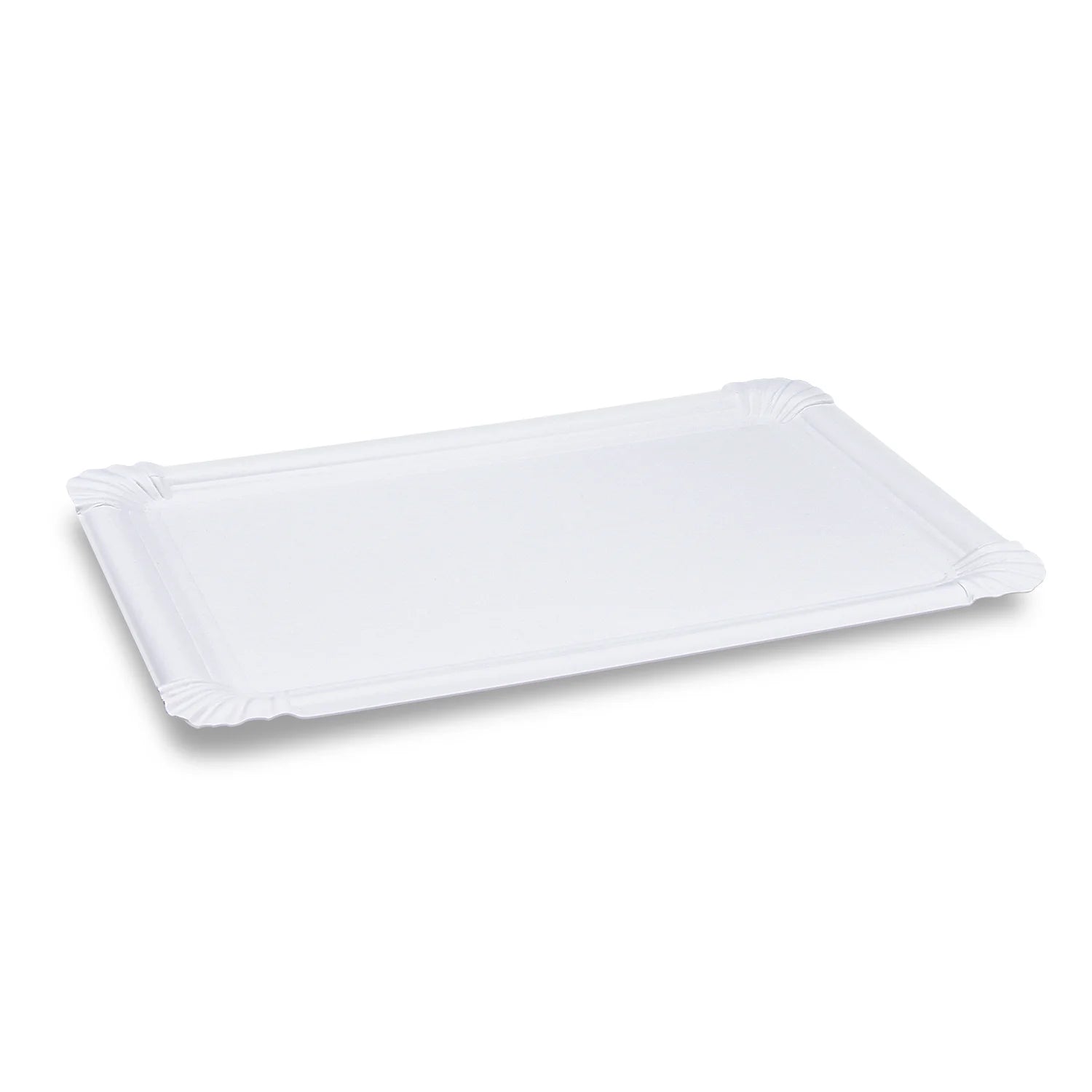 Pappteller (PAP-Recy) weiß 23 x 33 cm