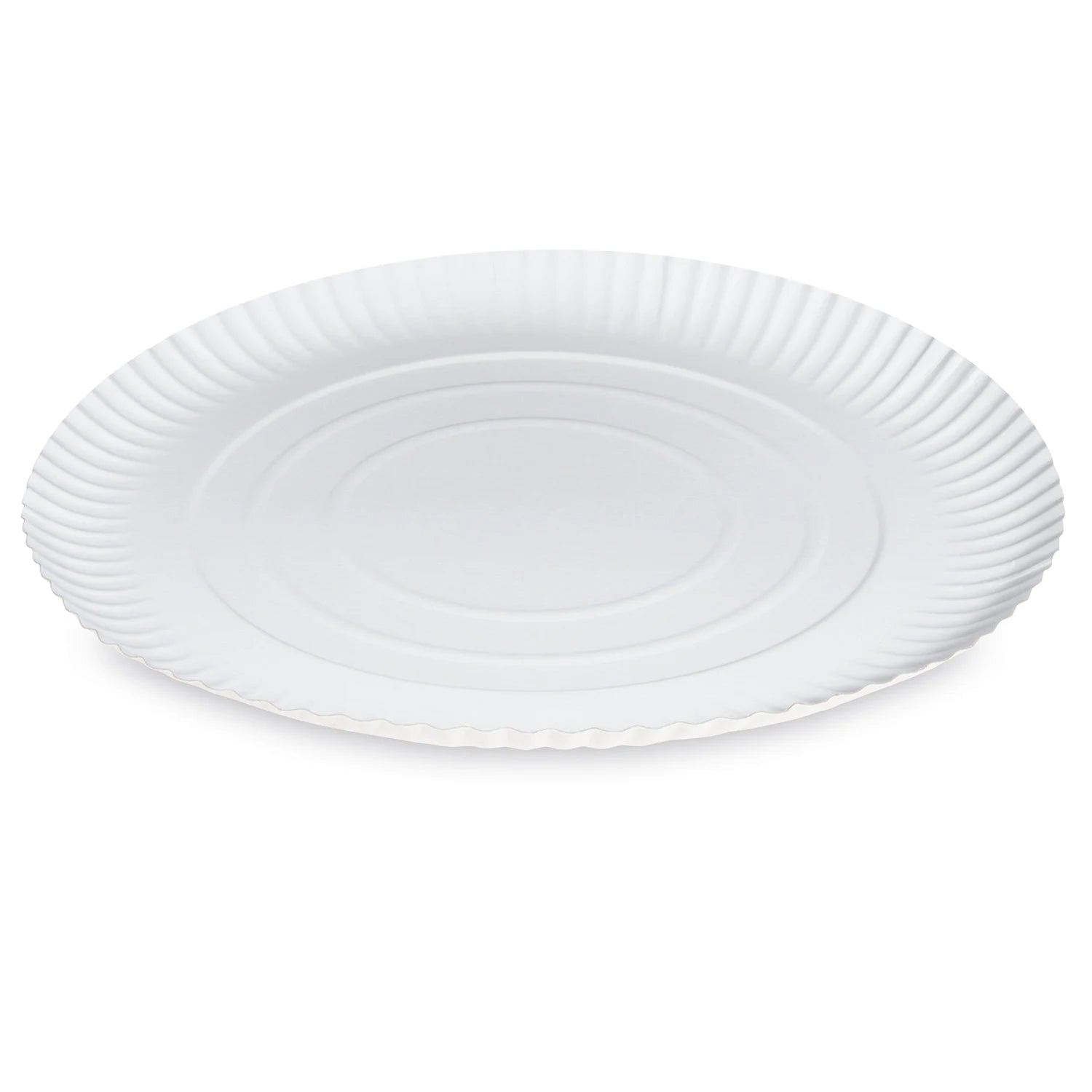 Pappteller (FSC Recy) tief weiß Ø34cm