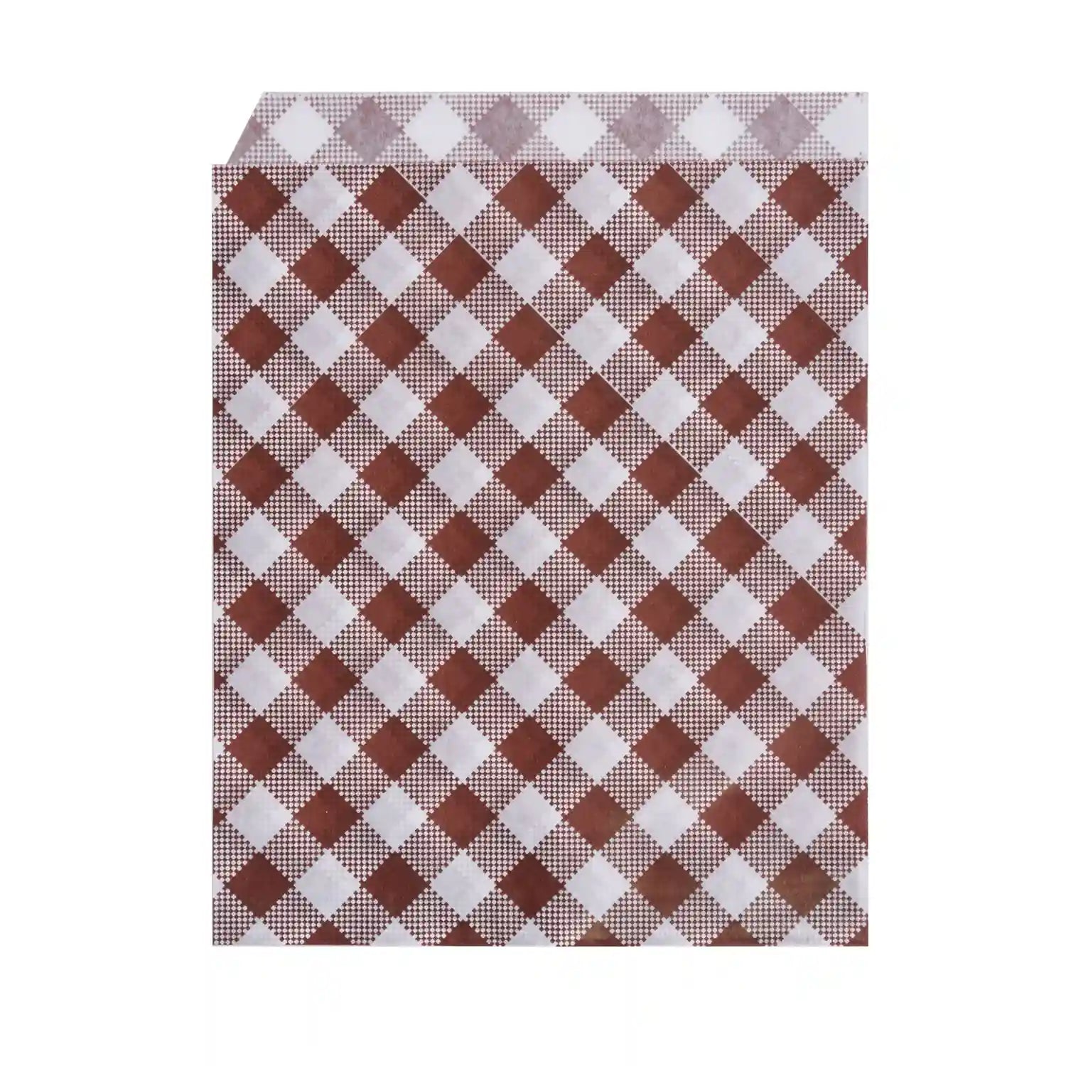 Papierbeutel Karo