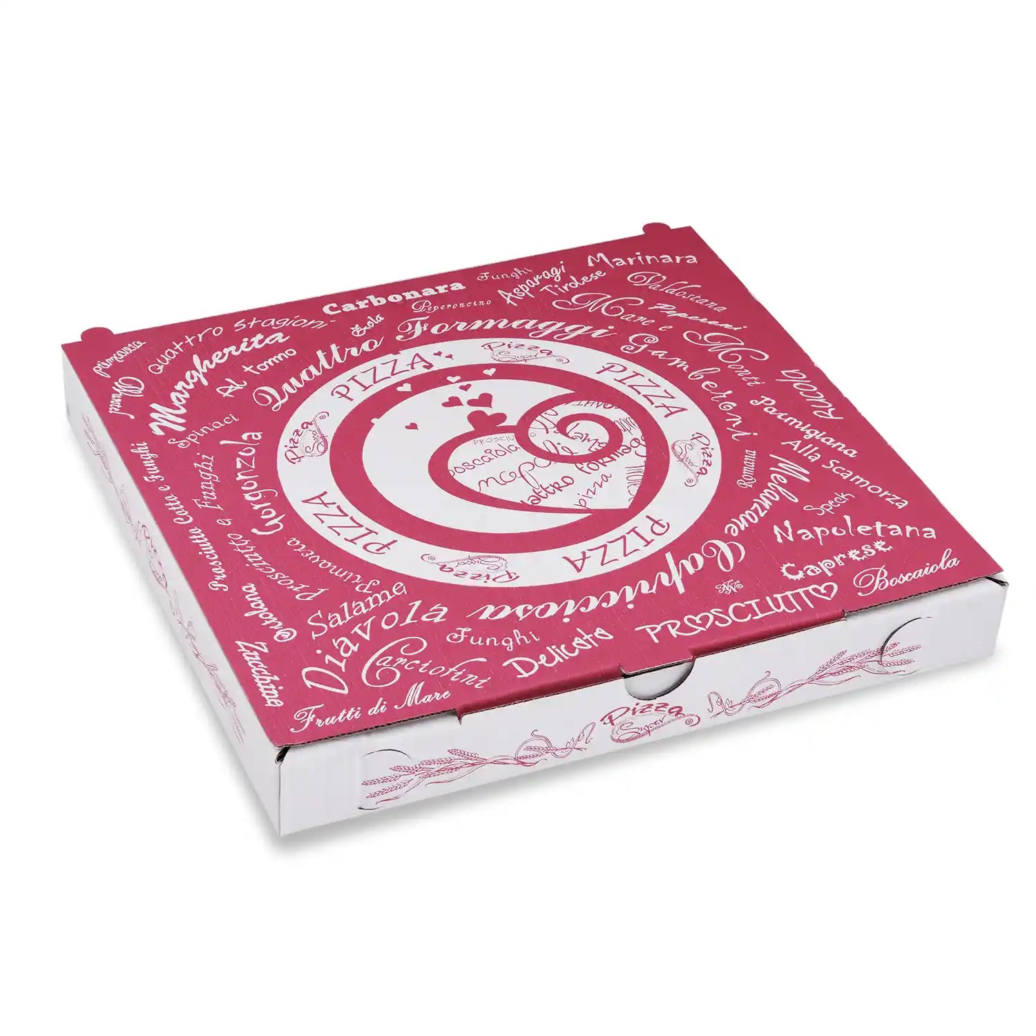 Pizzakarton (aus Mikrowellpappe)