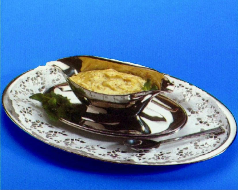 Mokkadeckchen (PAP) oval weiß