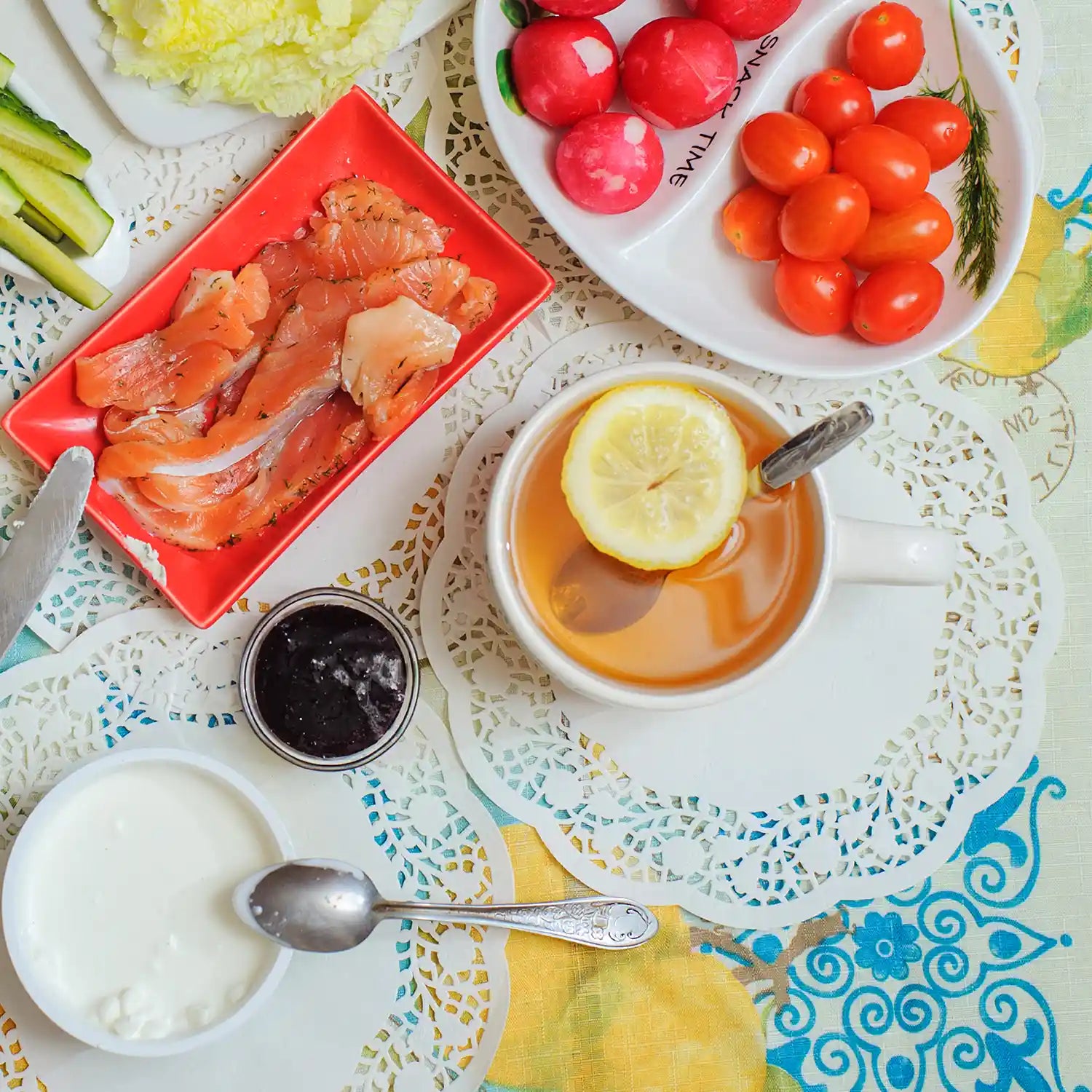 Deko-Tortenspitze (PAP) rund weiß Ø40cm