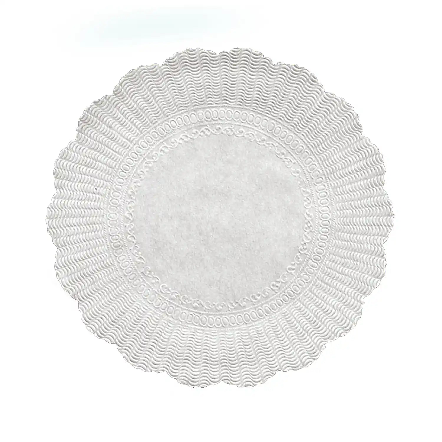 Plattenpapier weiß Ø32cm