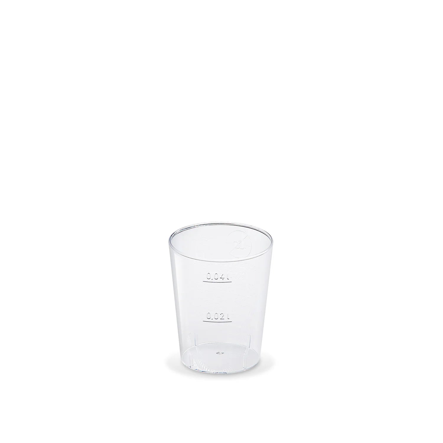 Schnapsglas (PS) 2cl/4cl