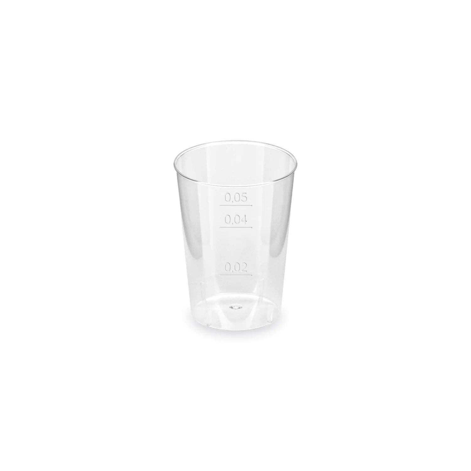 Schnapsglas (PS) 2cl/4cl/5cl