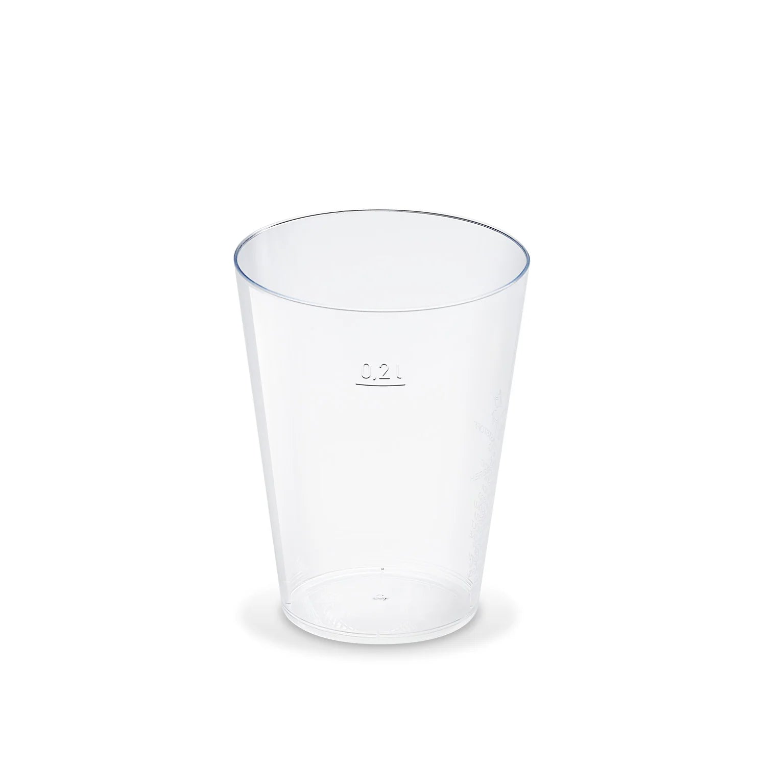 Trinkglas (PS) 0,2l