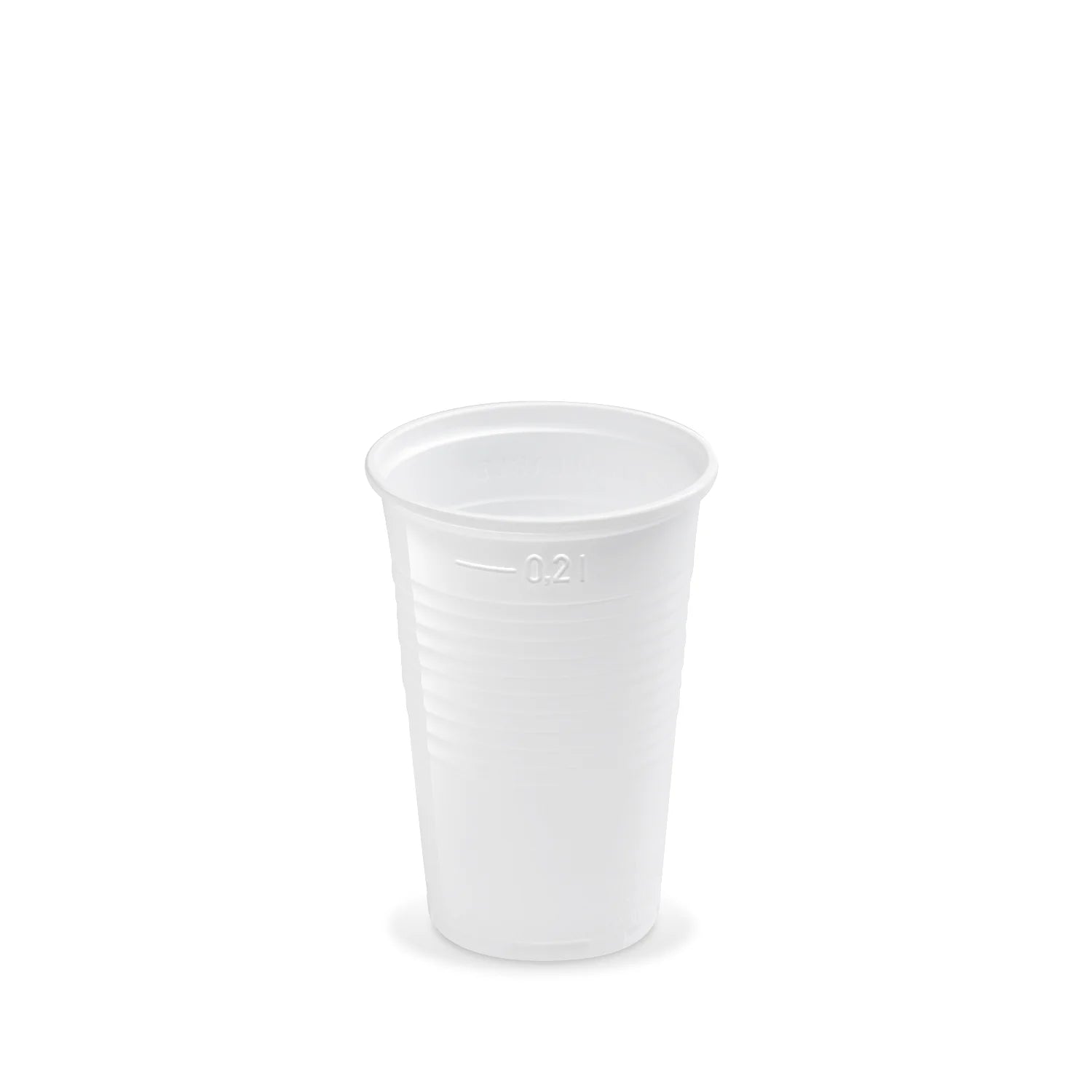 Trinkbecher (PP) weiß 0,2l