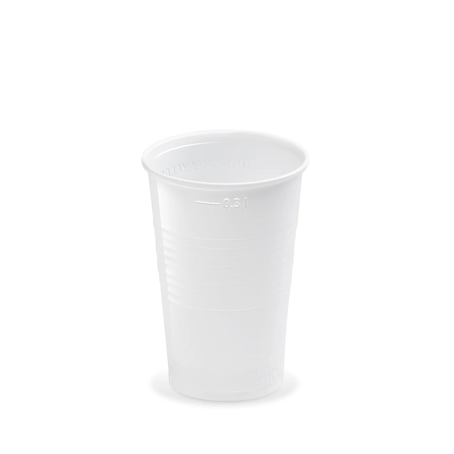 Trinkbecher (PP) weiß 0,3l