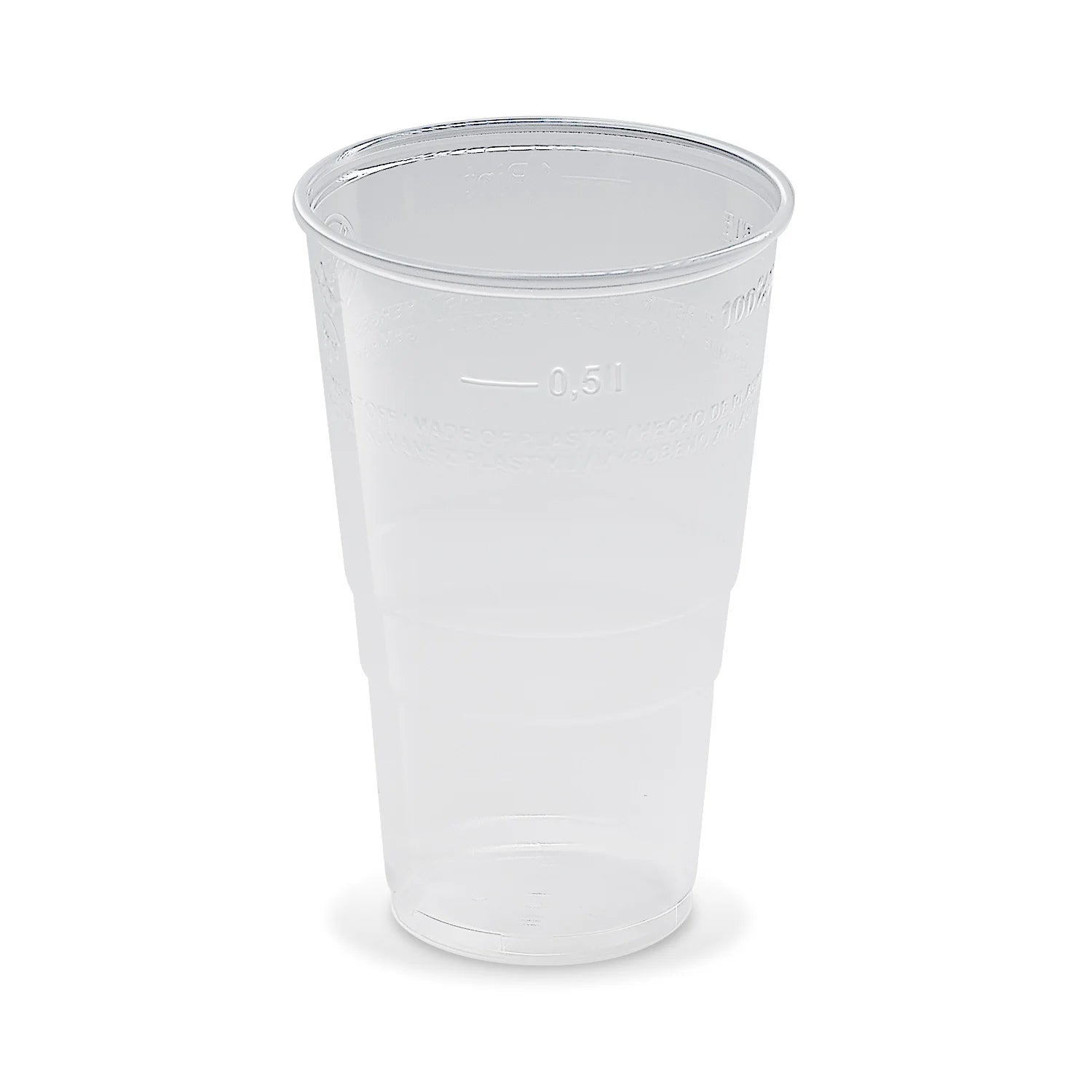 Trinkbecher (PP) klar 0,5l
