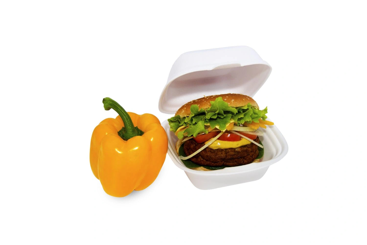 Burgerbox (XPS) weiß