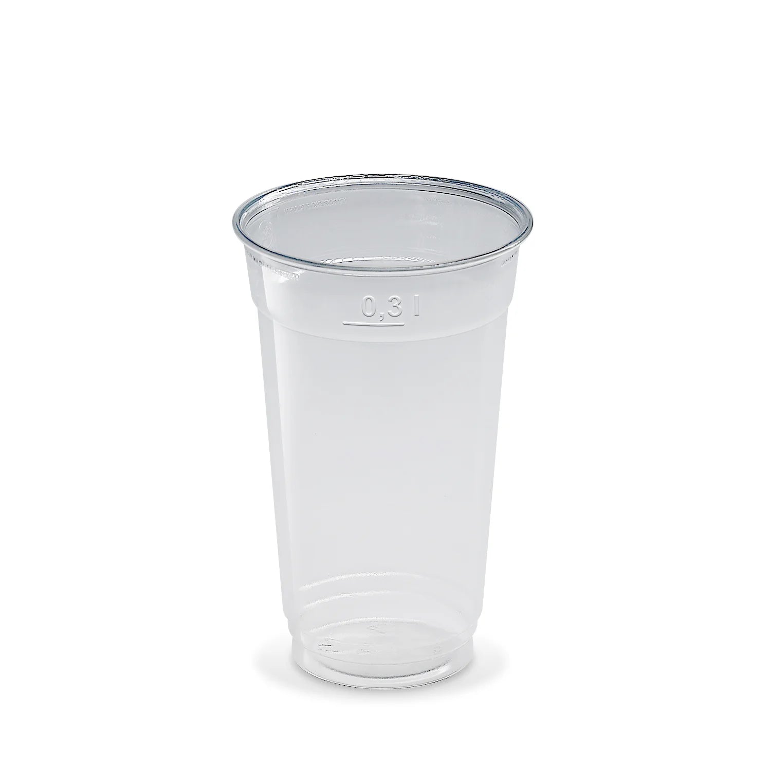 Becher (rPET) glasklar 0,3l