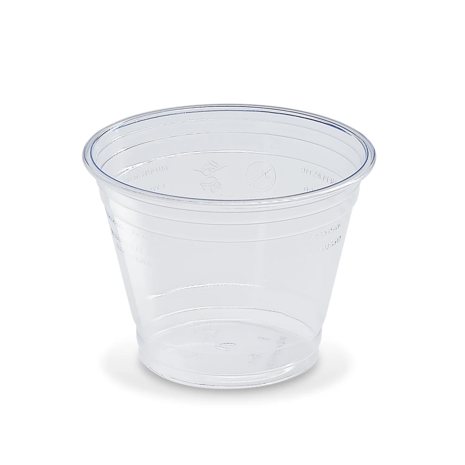Becher (rPET) glasklar 250ml