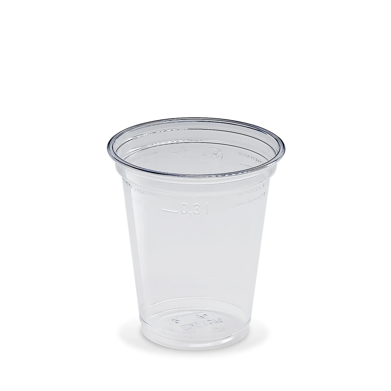 Becher (rPET) glasklar 0,3l