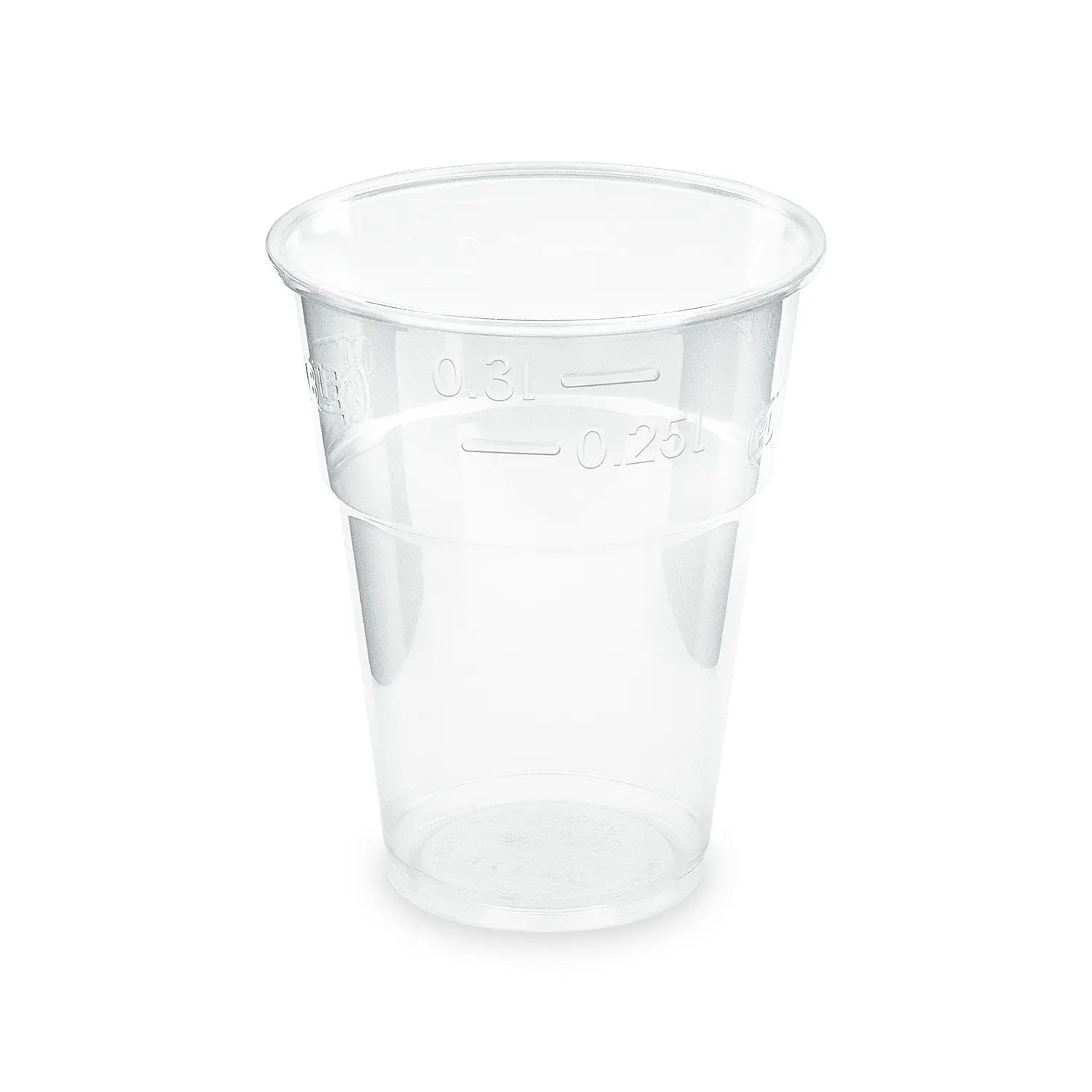 Trinkbecher (PLA) klar 0,3l