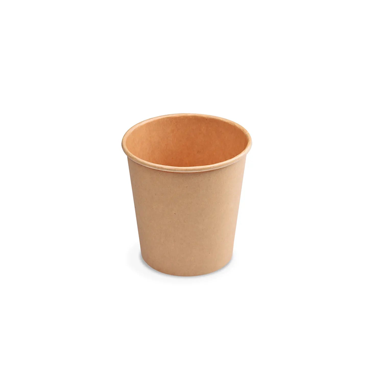 Pappbecher (PAP/PE) kraft 4oz