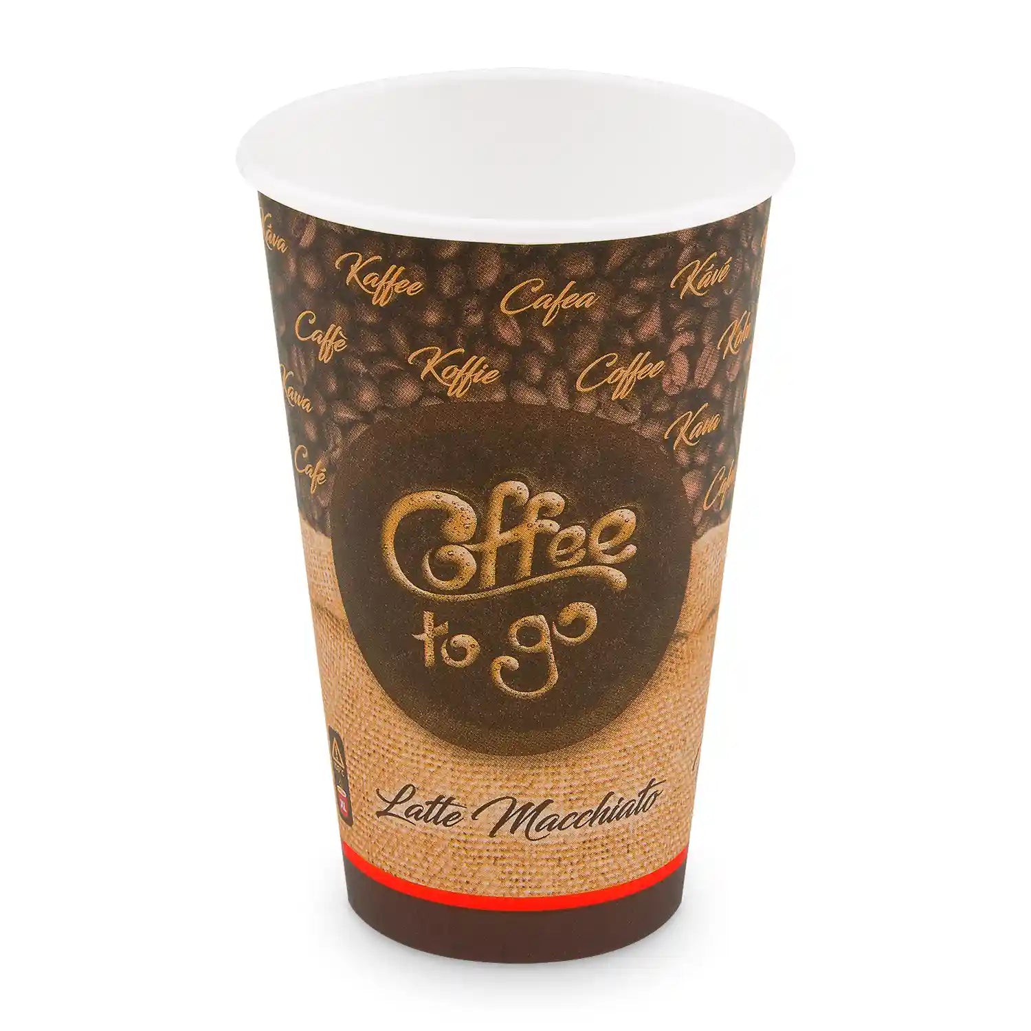 Pappbecher (PAP/PE) 16oz