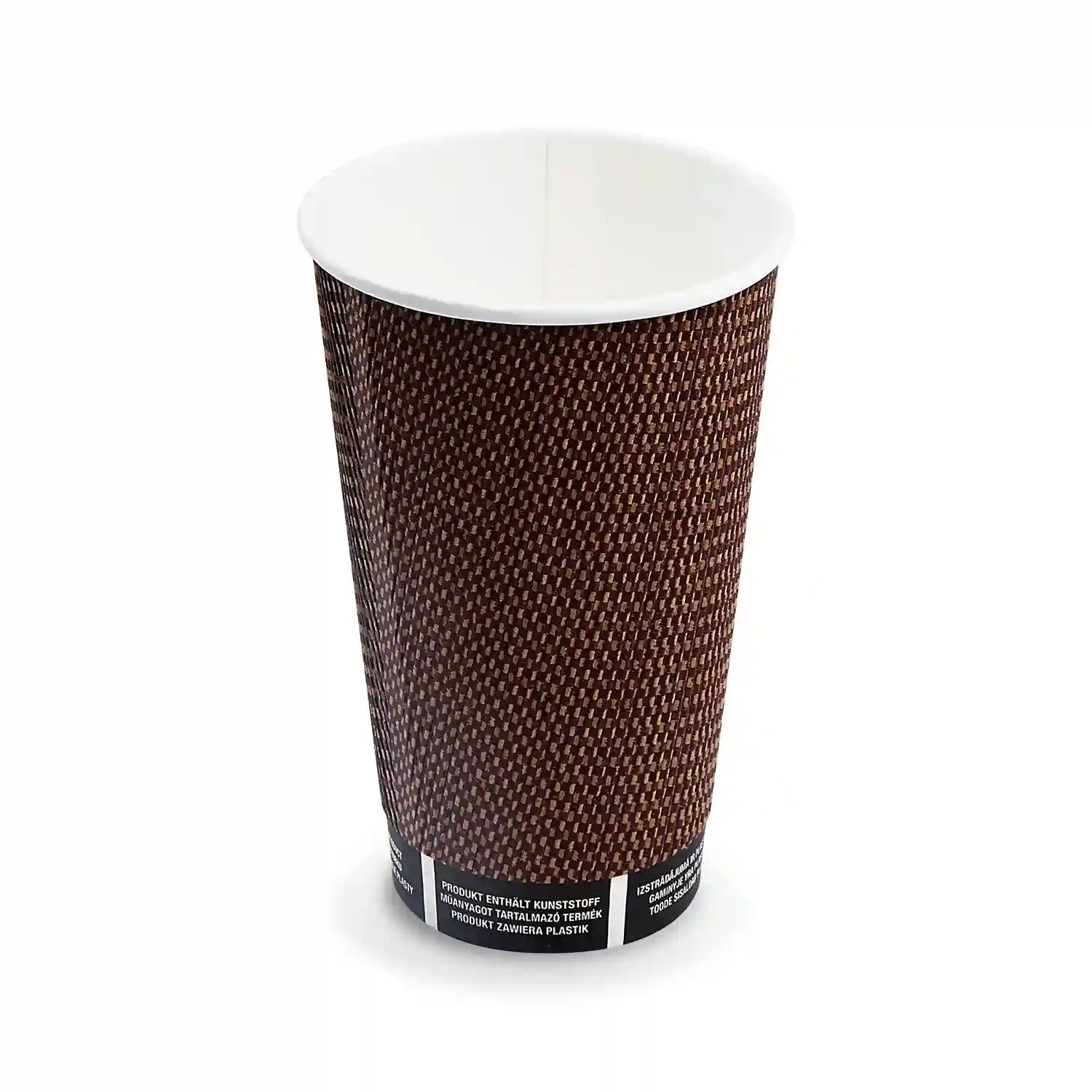 Pappbecher (PAP/PE) PREMIUM Ripple