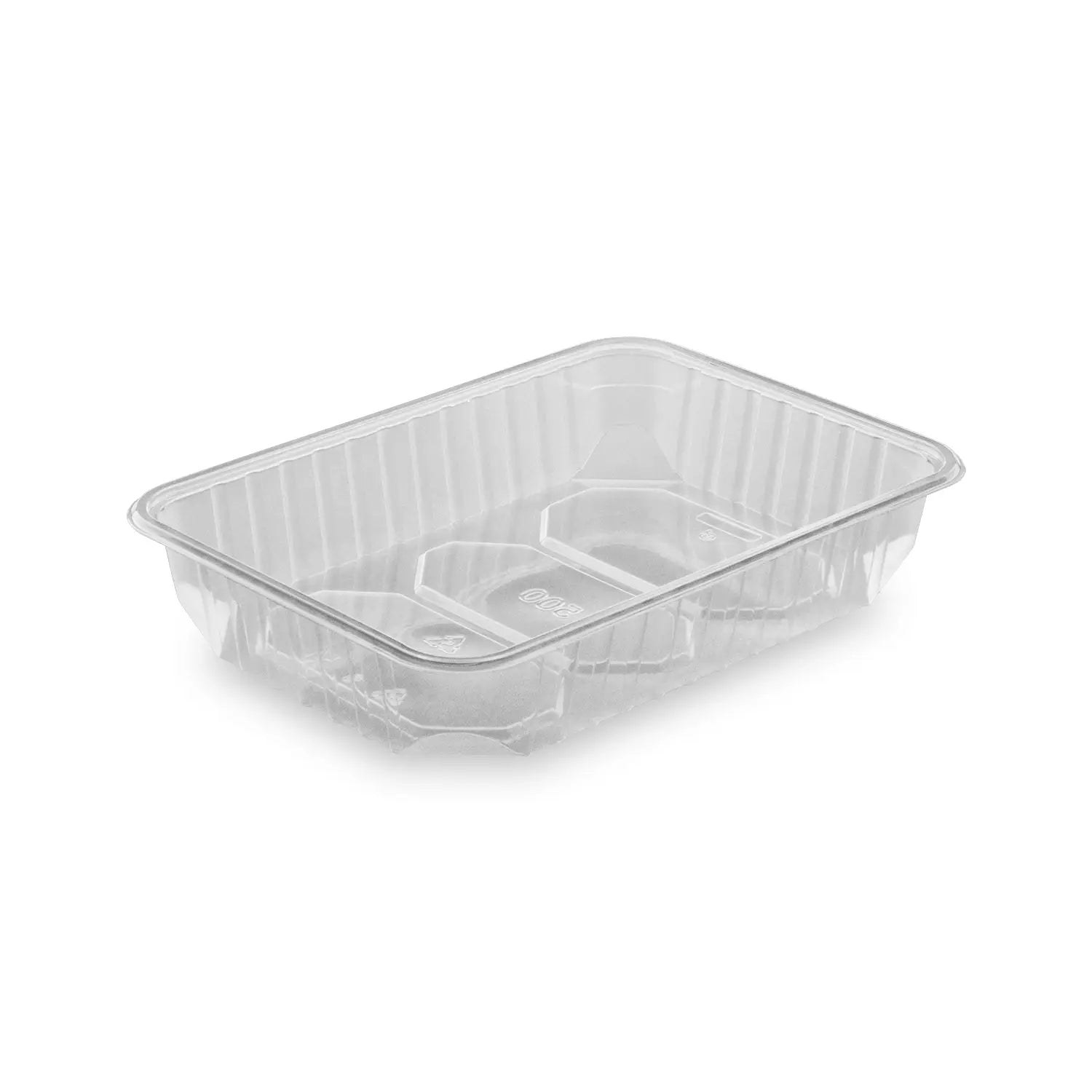 Rechteckschale (PP) klar 186 x 133mm 500ml