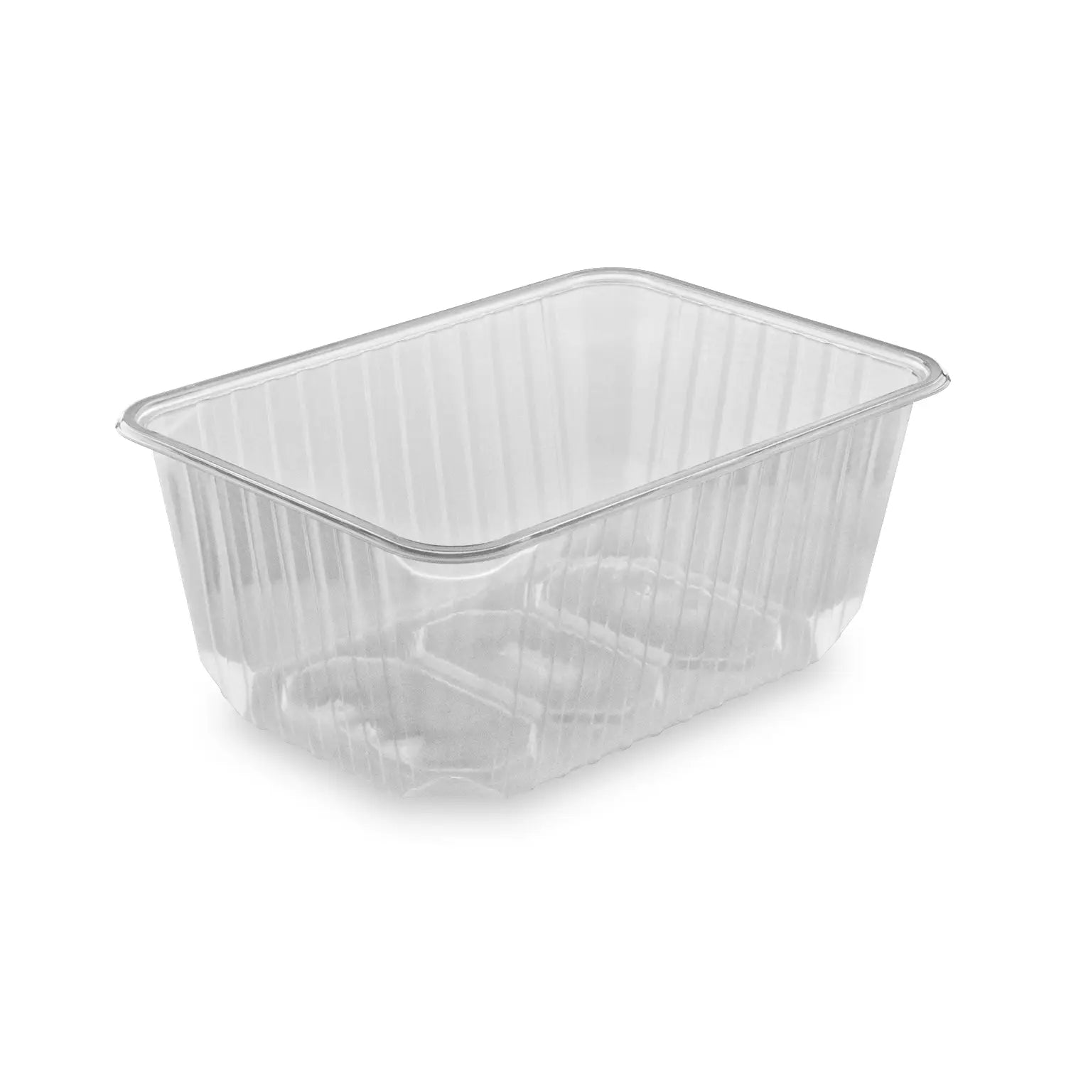 Rechteckschale (PP) klar 186 x 133mm 1200ml