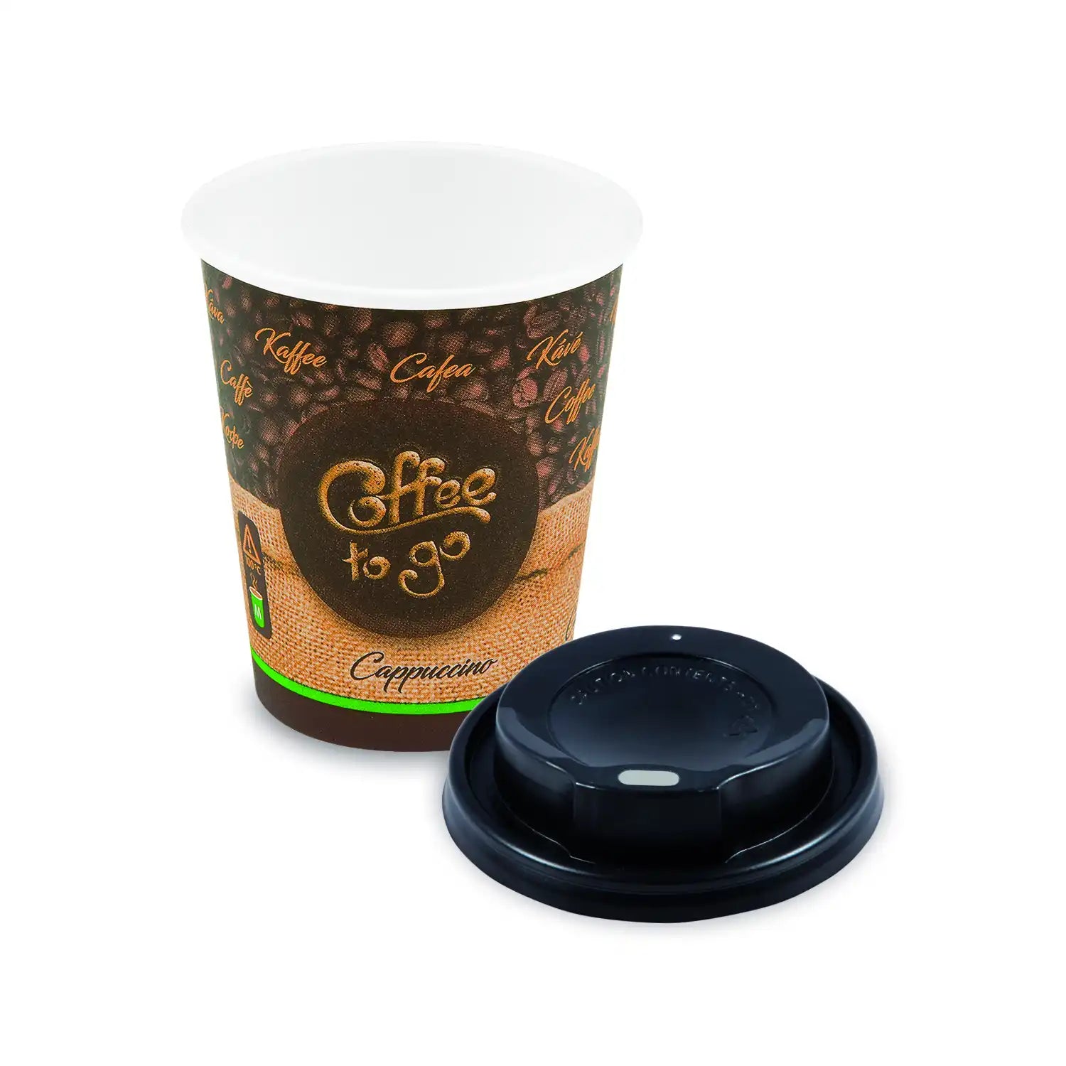 Pappbecher Set 8oz