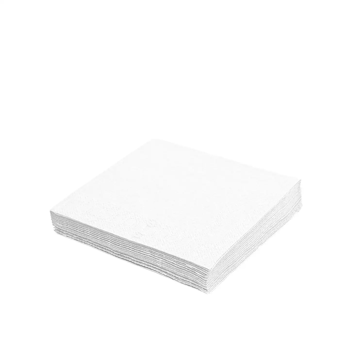 Serviette (PAP) 2-lagig weiß