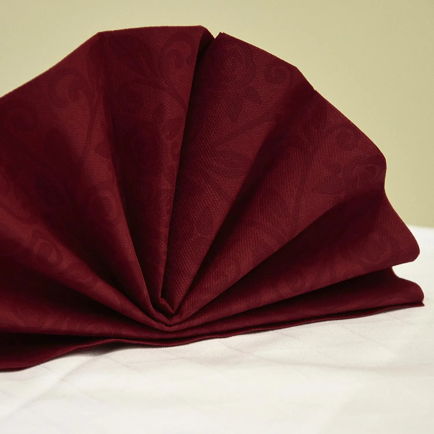 Serviette Premium bordeaux