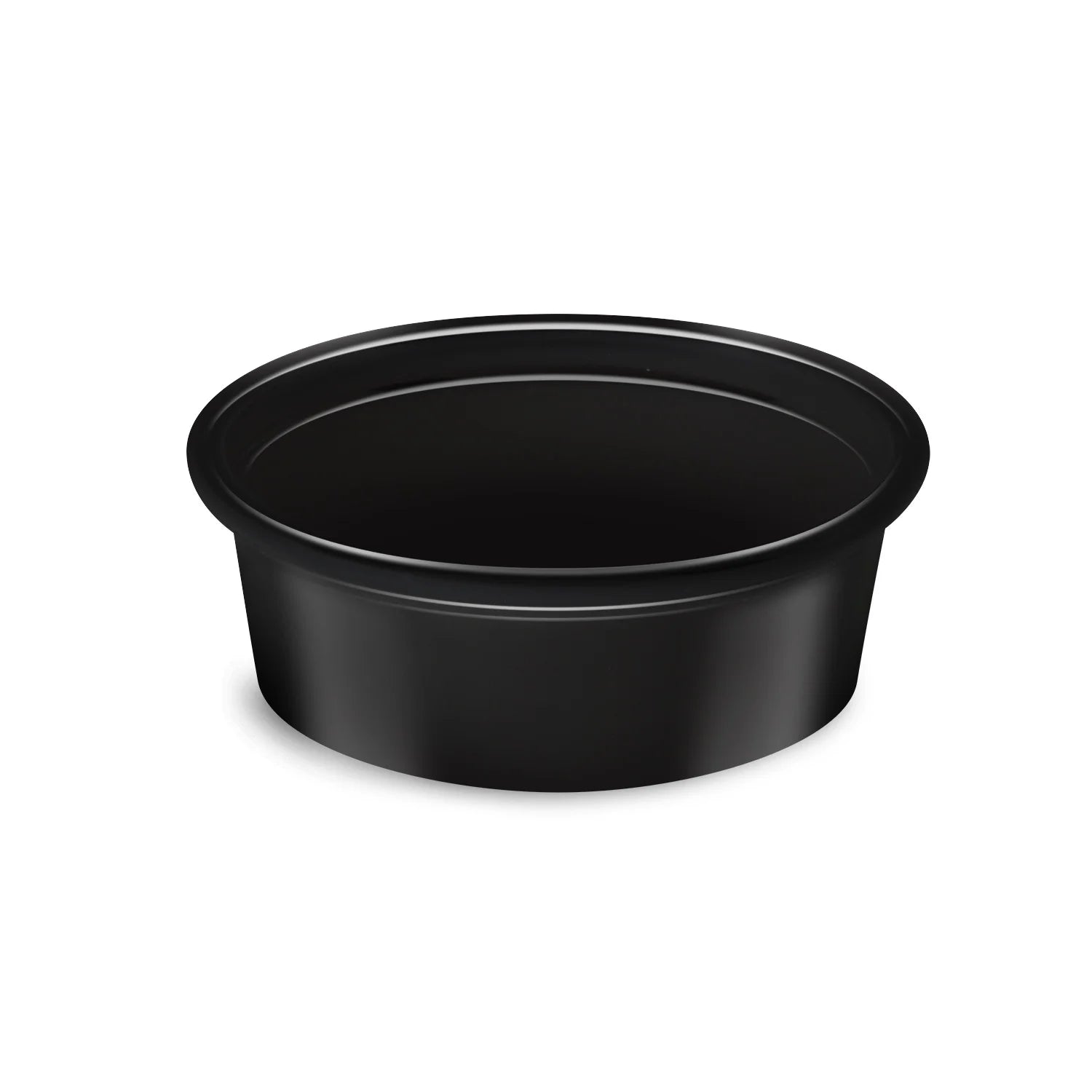 Dressingbecher schwarz 50ml