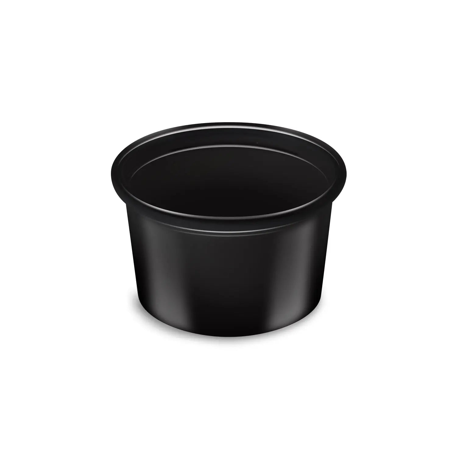 Dressingbecher schwarz Ø46mm 30ml