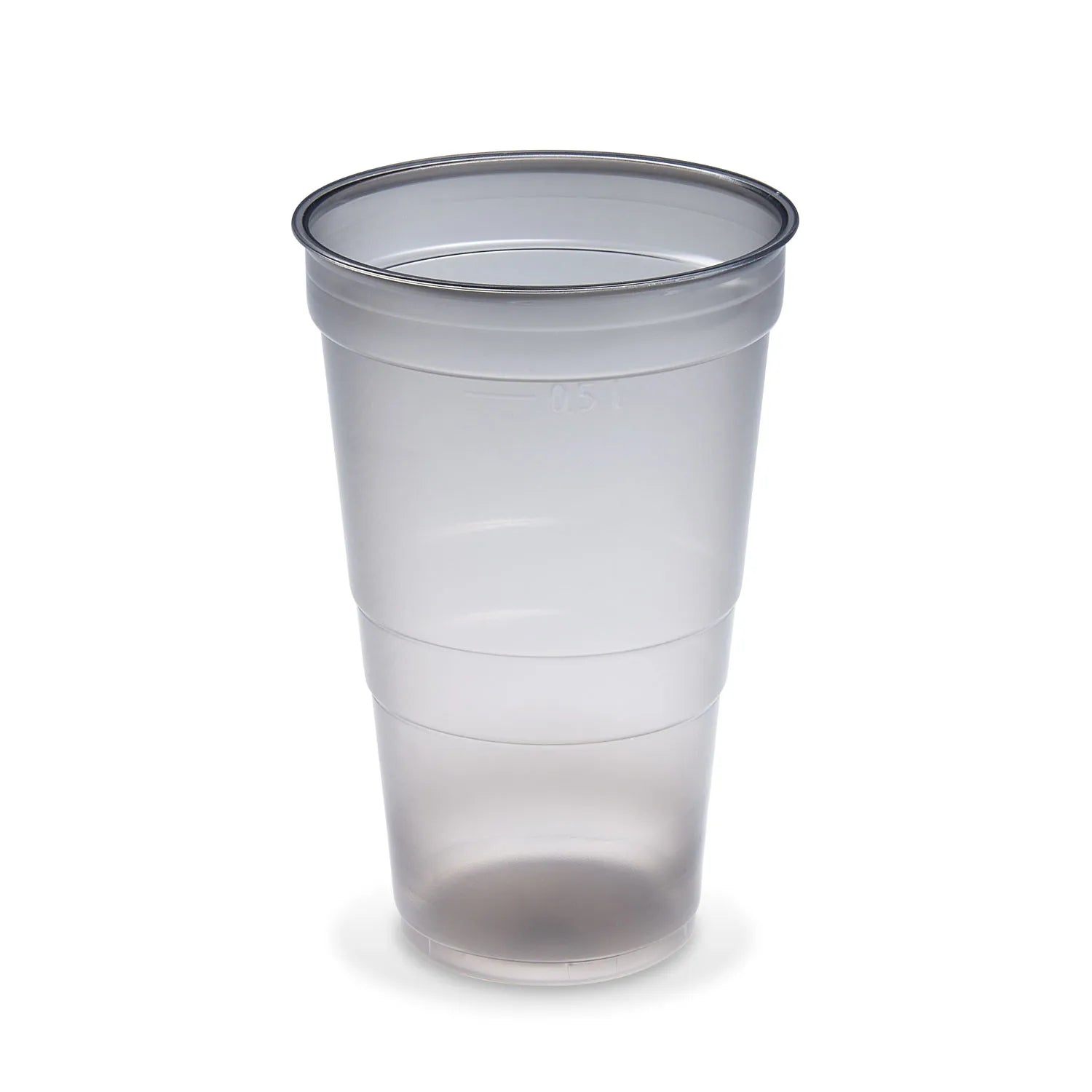 Mehrwegbecher grau Reware 0,5l