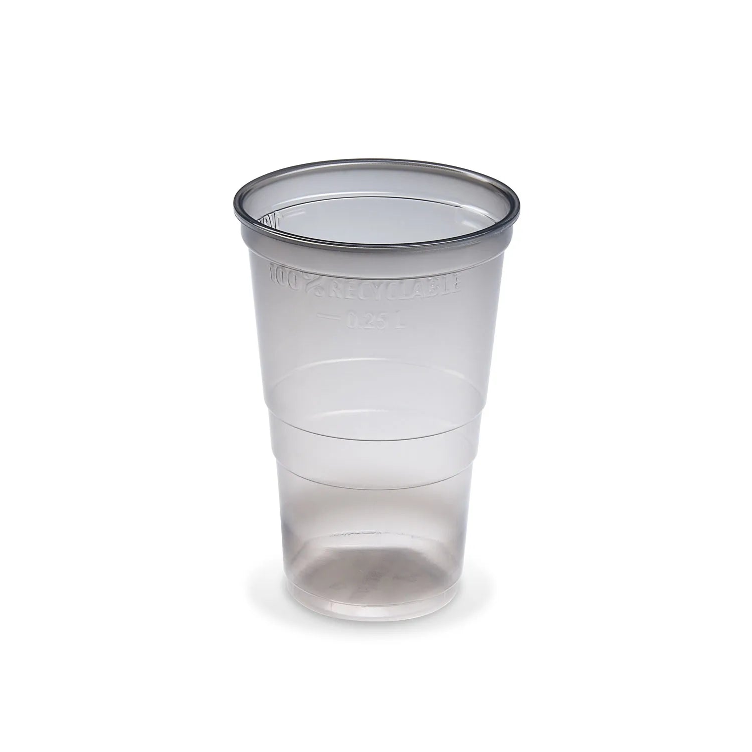 Mehrwegbecher grau Reware 0,25l