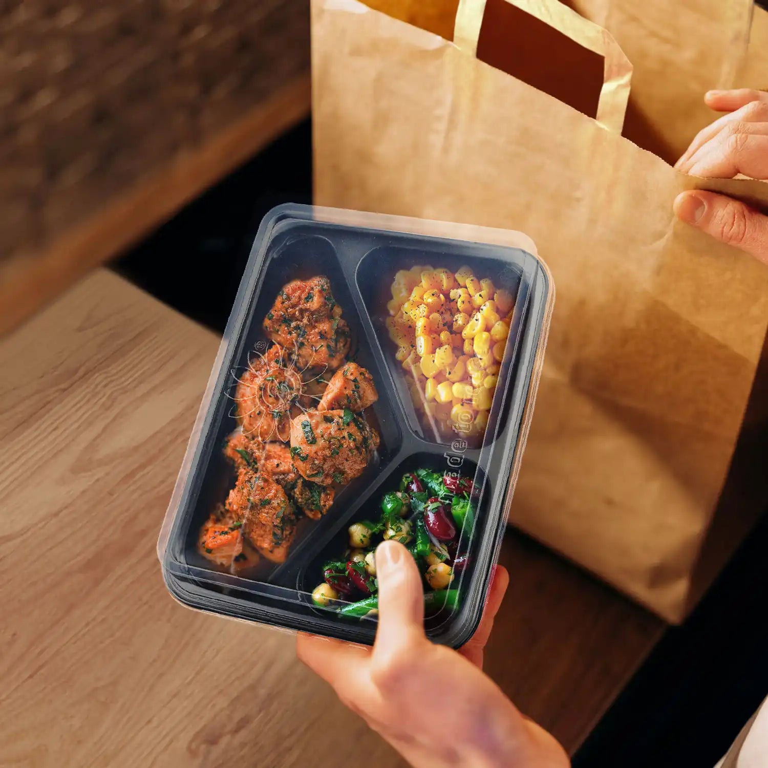 Mehrwegschale schwarz